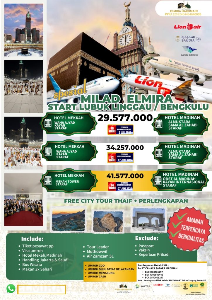 Umroh Pelataran Masjid Liburan Sekolah